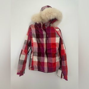 Women’s Sunice Plaid WinterSki Jacket Size 6 NWT